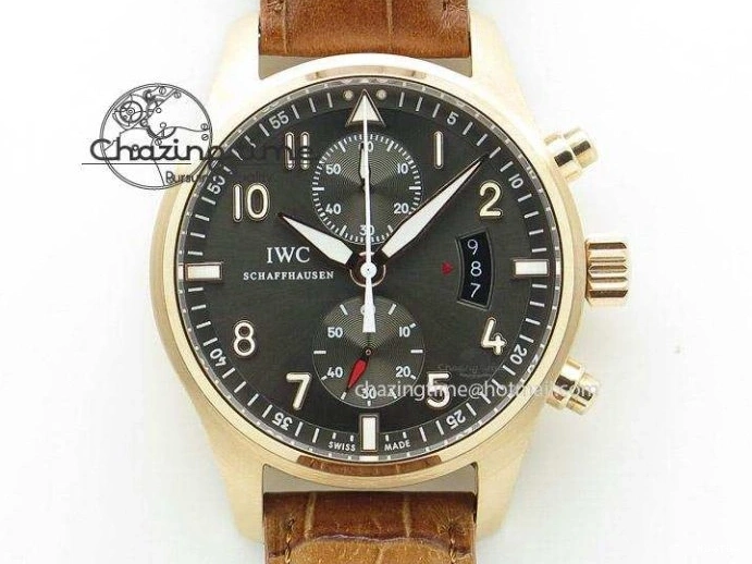 MIROTIME 0304 Reliable Pilot Chrono Blue Angels Black Ceramic ZF Best Edition on Blue Leather Strap A 7088